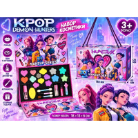 Набор косметики "K-POP Demon Hunters" с помадой и тенями на 13 оттенков.18*13*6 см.1/120.3688-LM11