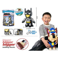 Конструктор в сумке "Batman".Размер собранного героя 15,5*34 см.1/48.Арт.2882C5