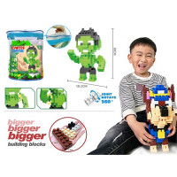 Конструктор в сумке "Hulk".Размер собранного героя 18*30 см.1/48.Арт.2882C3