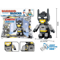 Конструктор в пакете "Batman".Размер собранного героя 15,5*34 см.1/48.Арт.2882B5