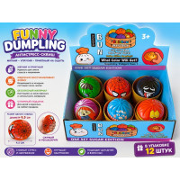 Антистресс-сквиш "Dumpling Avengers Head".9,5 см.1 упак.*12 штук.Цена за упаковку.1/24 упак.Арт.9221