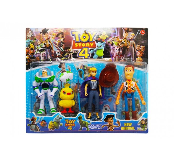 Набор героев из м/ф "Toy Story 4".35*31*5 см.1/168.Арт.019504X