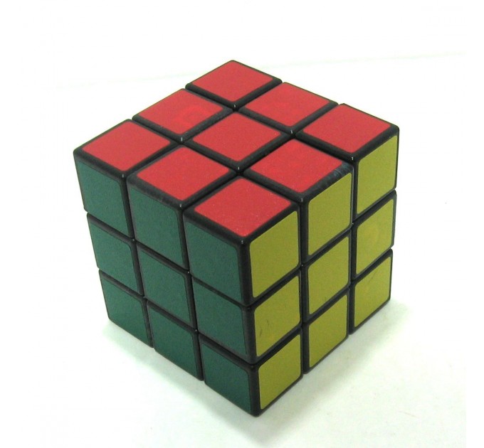 Кубик-Рубик 3*3 дешёвый.5,2*5,2*5,2 см.1/360.Арт.528-1