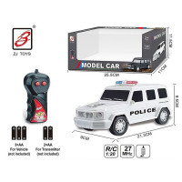 Машина радиоуправляемая "Mercedes G-Class Police" 2-х командная.25,5*11,5*11 см.1/72.Арт.ZJ23221