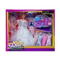 Куклы "My Favorite Doll" с гардеробом на 4 платья и аксессуарами.37,5*33*6  см.1/80.Арт.3316-4