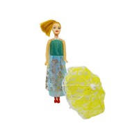 Кукла "Барби" в пакете с зонтиком.Рост 26,5 см.1/240.Арт.Y143