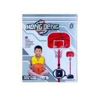 Баскетбольный щит с кольцом и мячом.Высота 160 см.Ширина 46 см.Диаметр 25 см.1/6.Арт.HD353