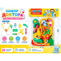 Набор доктора "Hello Kitty" в пакете.32*21 см.1/160.Арт.6019-1