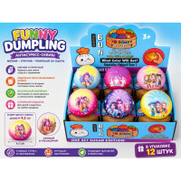 Антистресс-сквиш "Dumpling K-POP Demon Hunters".9,5 см.1 уп.*12 штук.Цена за уп.1/24 уп.Арт.9209